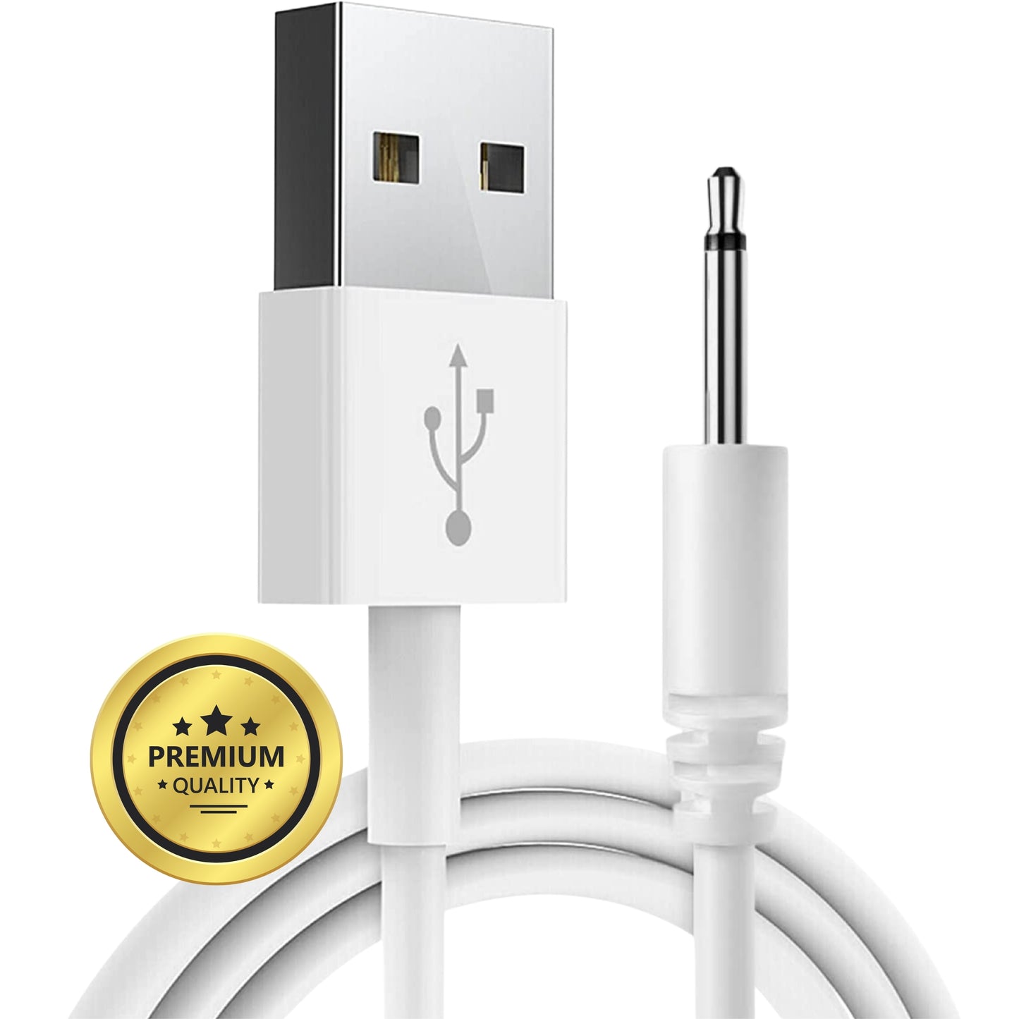 USB naar DC-kabel (wit)