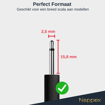 USB naar DC-kabel (zwart) 