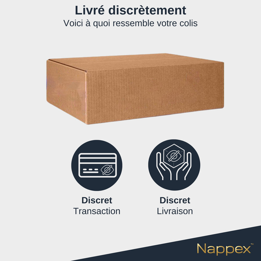 Discret, de la commande à votre porte