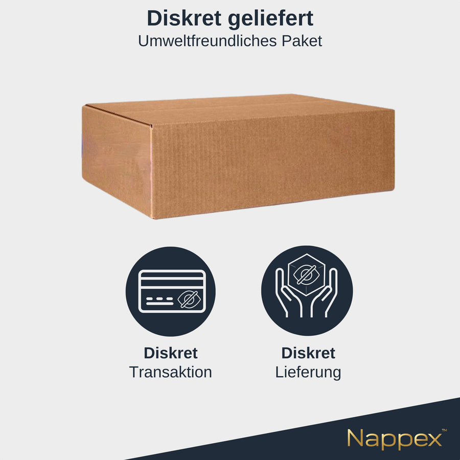 Diskret von der Bestellung bis zur Haustür