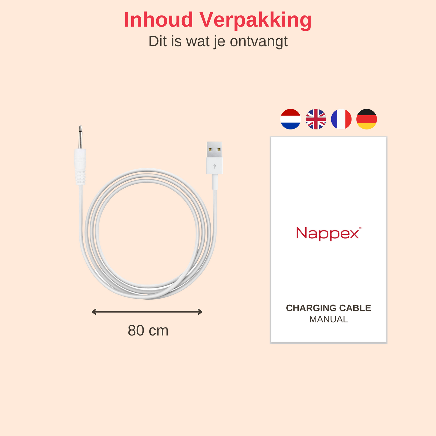 USB to DC Cable (White)